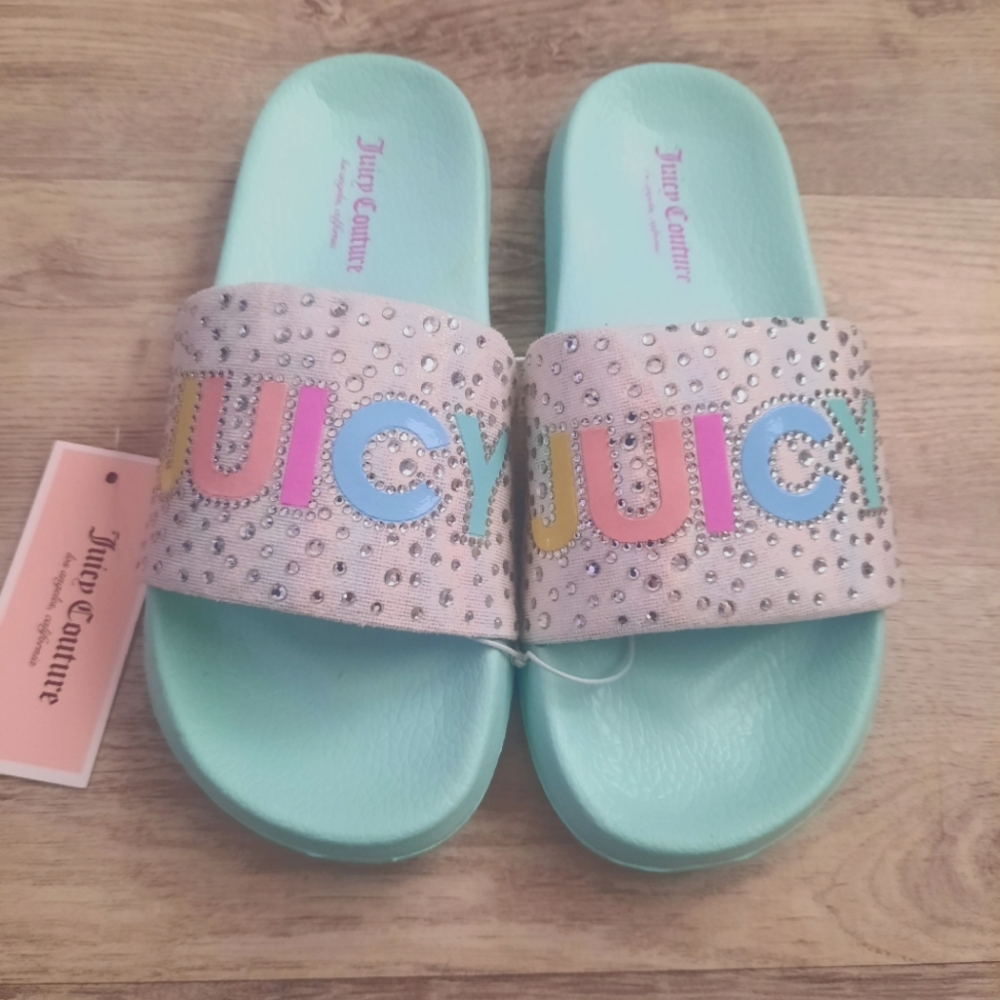 Juicy Couture Girl's Slides